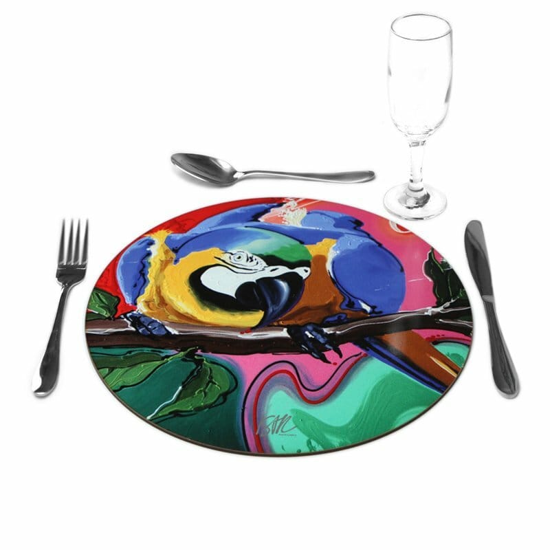 Sousplat Arara Canindé